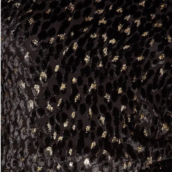 A.L.C. Jane Metallic Velvet Mini Dress - Picture 2 of 13